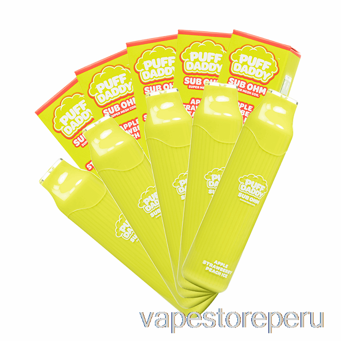 Vape Recargable [paquete De 10] Puff Daddy 6000 Desechable
